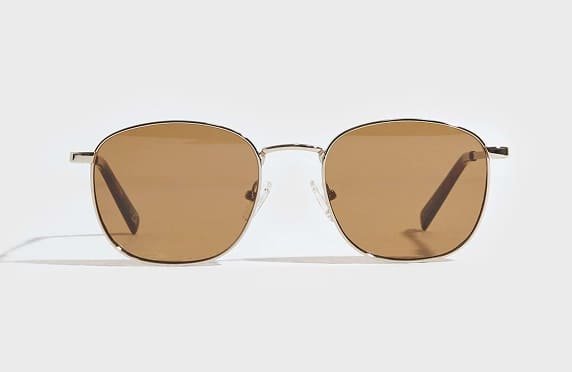 Stripe Square Sunglasses